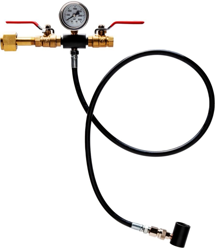 paintball fill station CO2 valve