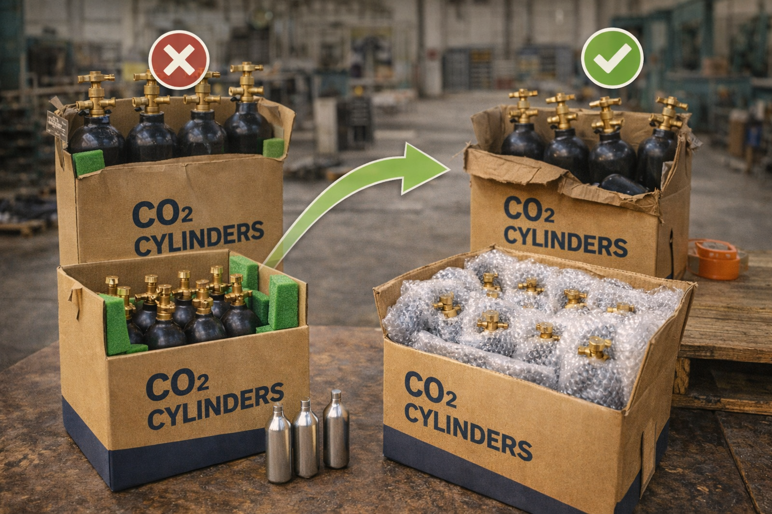 How We Reduced Cylinder Damage Rates During Shipping (What Actually Worked)