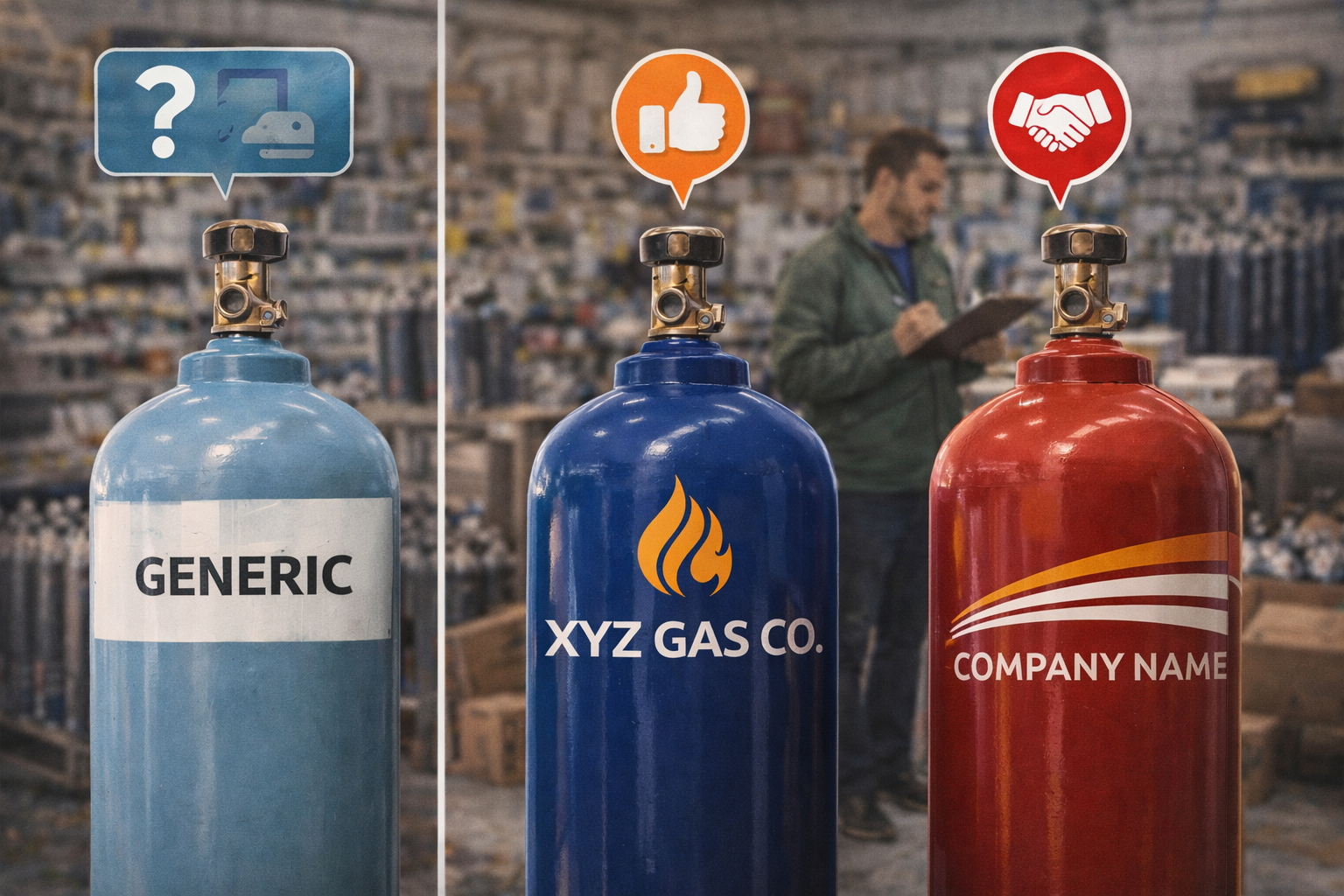 Why Custom Branding on Gas Cylinders Matters More Than Most Importers Expect