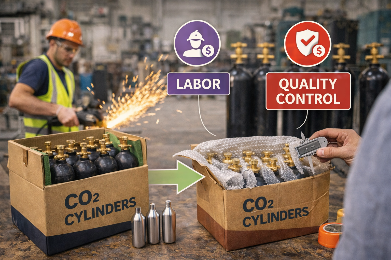 The Real Cost Drivers Behind Gas Cylinder Manufacturing (Not What Most Buyers Expect)